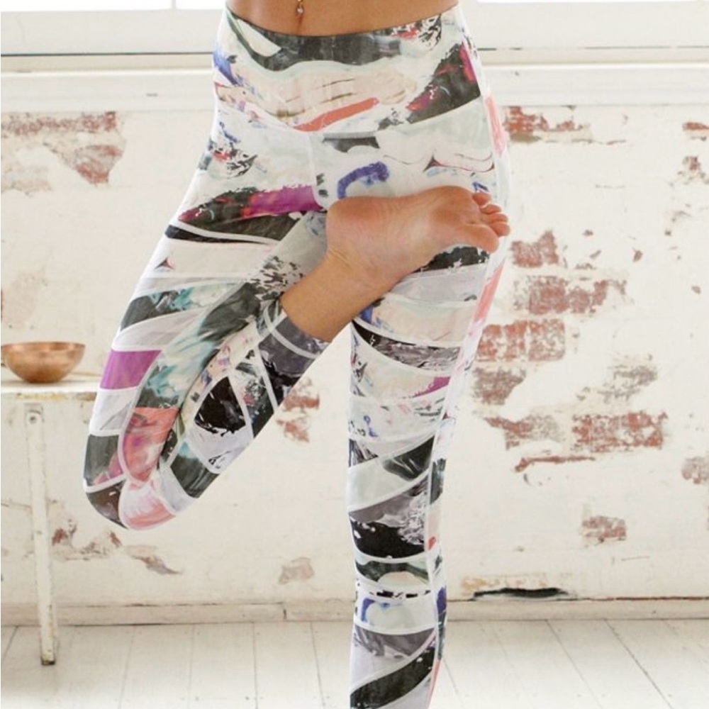 lululemon athletica Multicolor Patterned Leggings